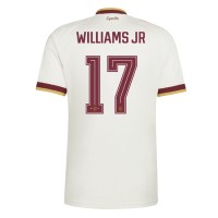 Stroje piłkarskie Hiszpania Nico Williams #17 Koszulka Wyjazdowej MŚ 2026 Krótki Rękaw